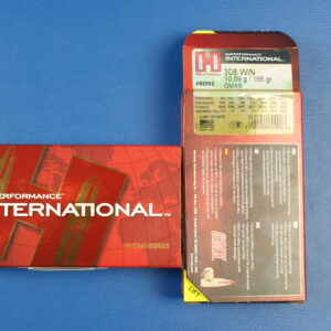 Hornady Superformance International .308 Win. GMX 165gr/10,69g
