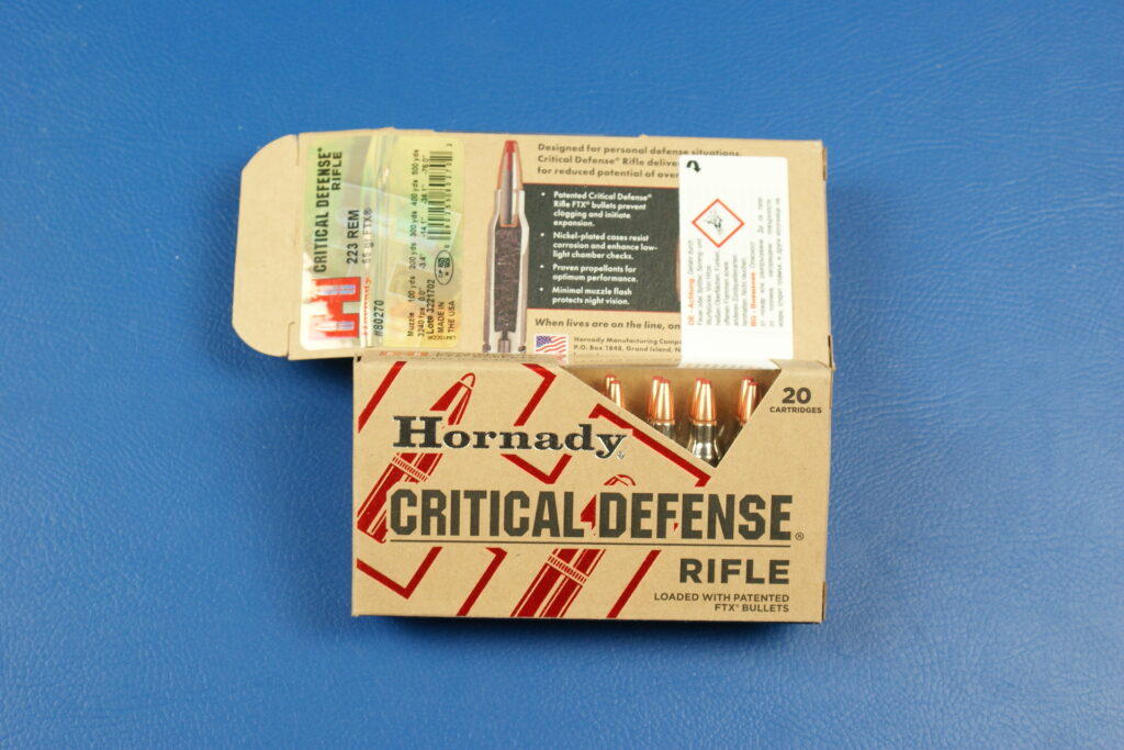 Hornady Critical Defense .223 Rem. FTX 55gr